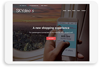 Skydeal website
