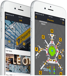 mobile app - airport